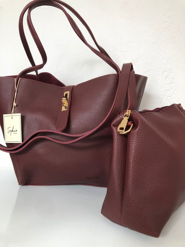 Bolsa vinho - Coleção Sophie