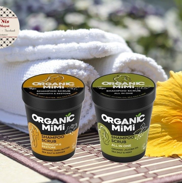 Organic Mimi  " Shampoings exfoliants "
