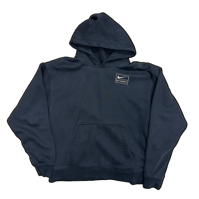 Nike Stussy Logo Hoodie - L 