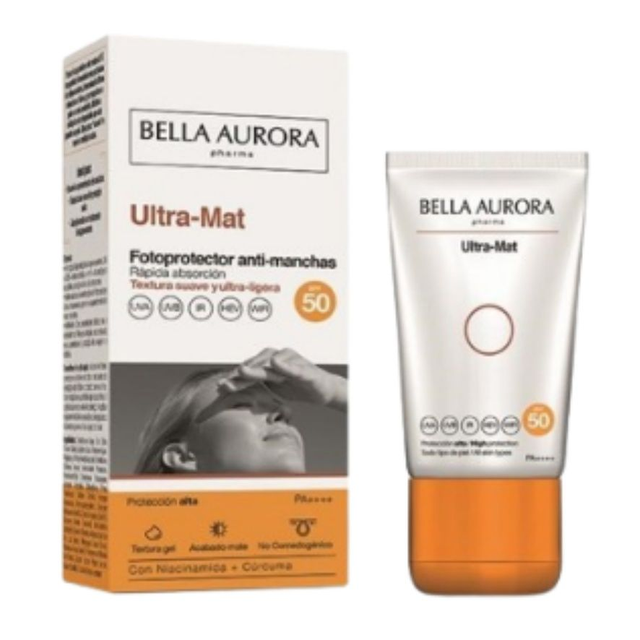 Fotoprotector Solar Ultra Mat SPF50 50ml Bella Aurora