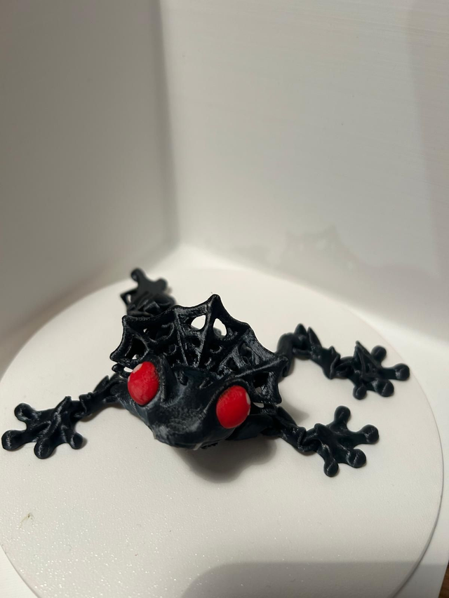 Spooky Halloween Articulated Frog