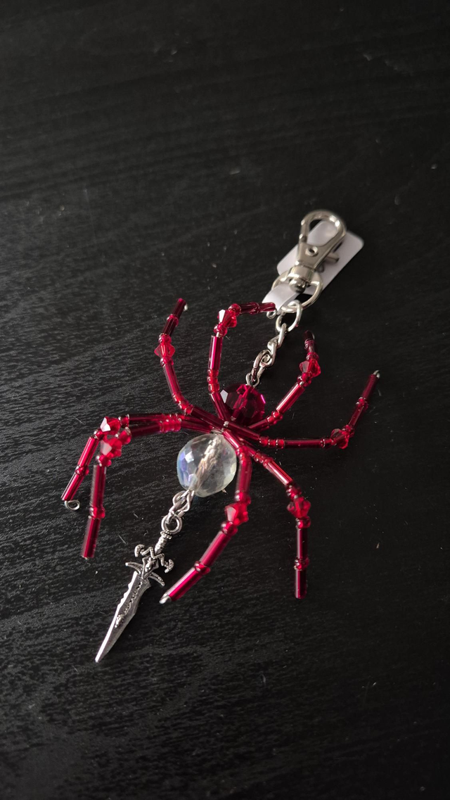 Porte-clef "Red spider"