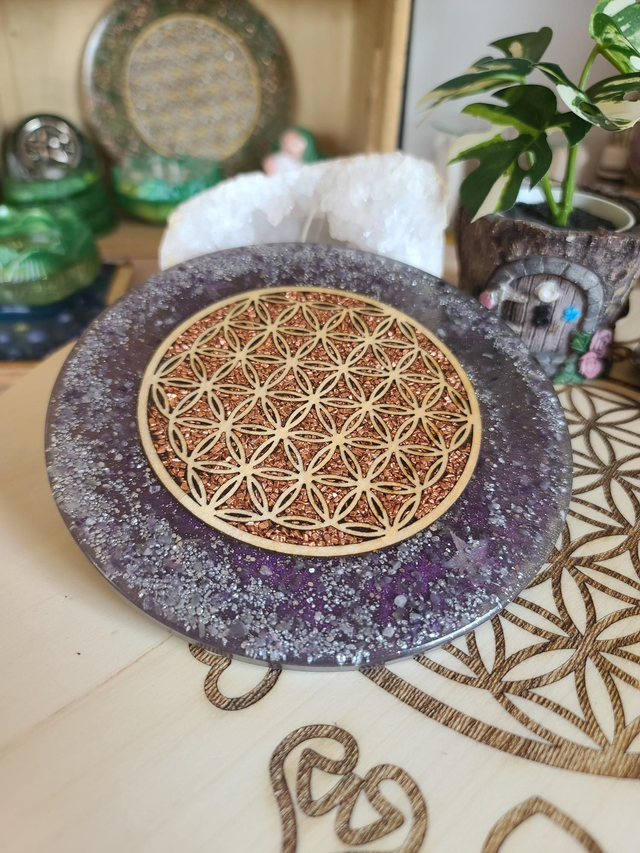 Fleur de vie Améthyste 🌟