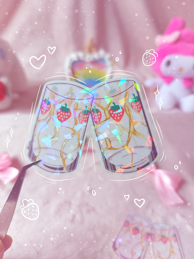 Sticker Verres Nana Kintsugi