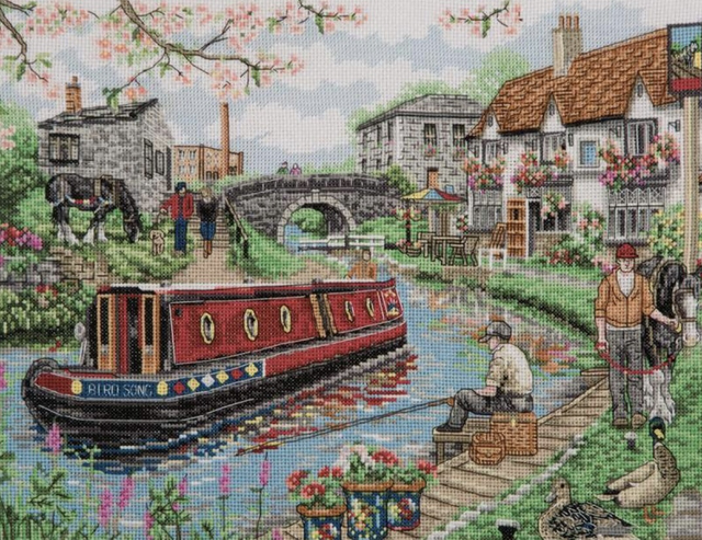 Anchor Canal Counted Cross Stitch Kit