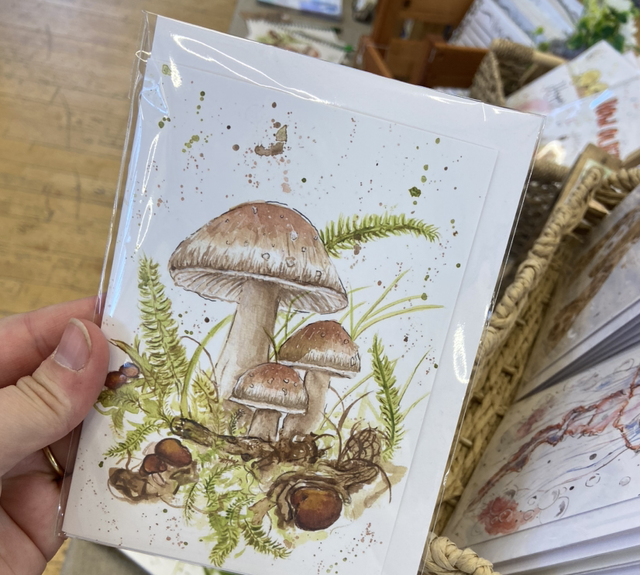‘Wispy Woodland’ A6 Card