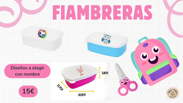 FIAMBRERAS PERSONALIZADAS