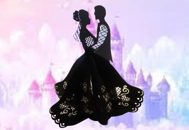 Lanterne Couple de marié