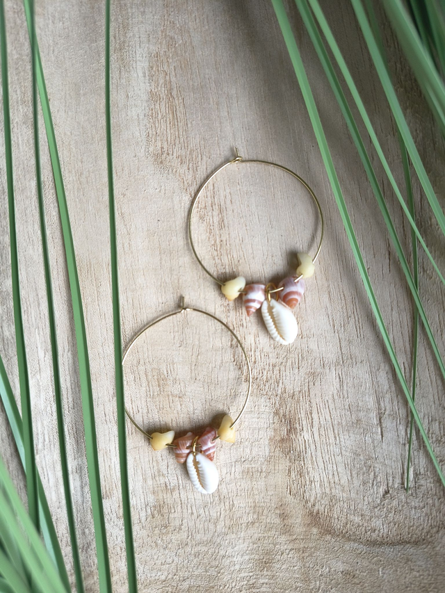 Boucles d'oreilles Manuia