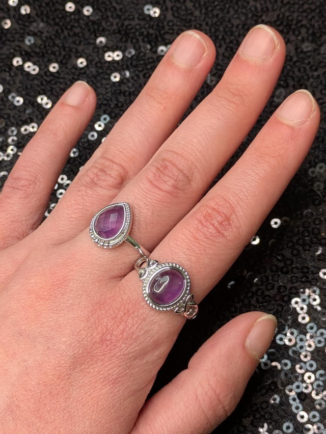 Bague améthyste 3
