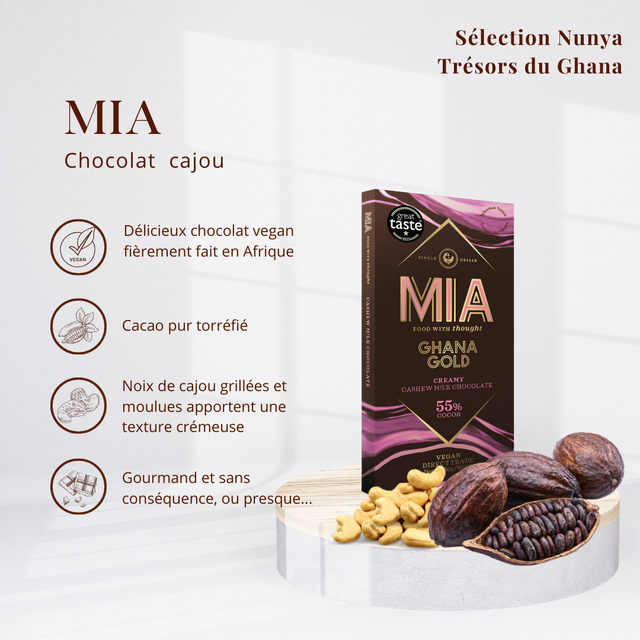 Chocolat noir cajou - Mia