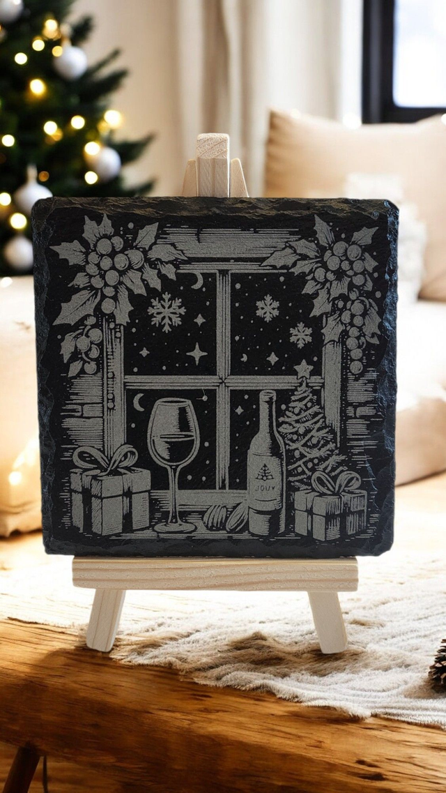 Christmas Window Coaster 2