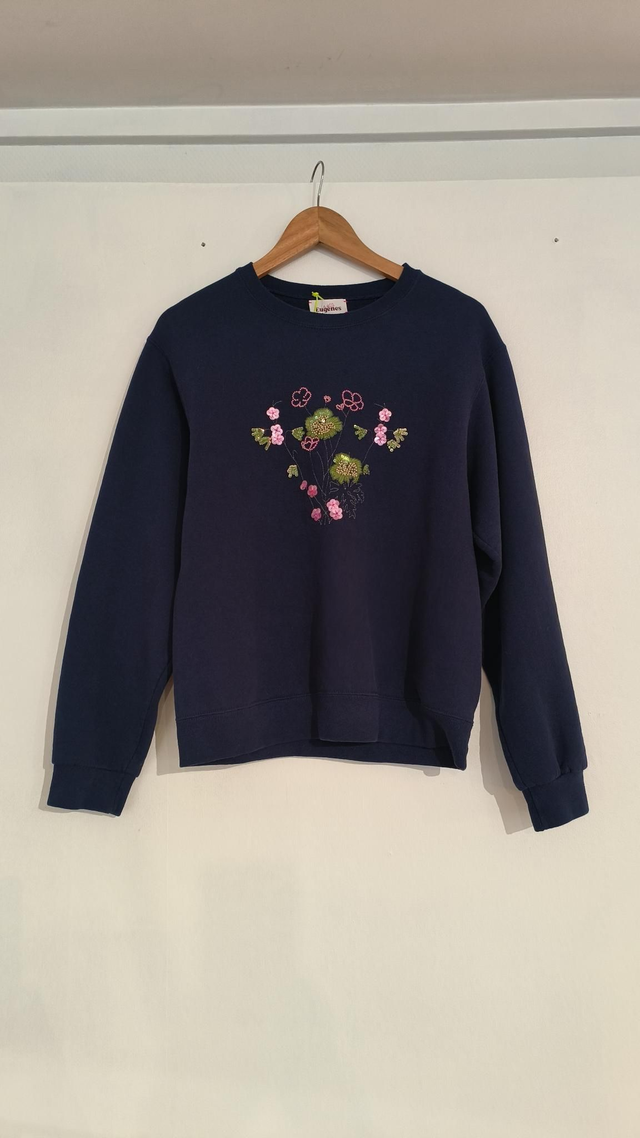 Sweat bouton d&#039;or - La Petite Eugenes 