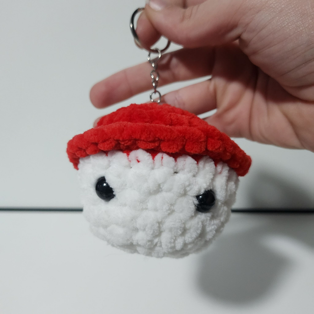 Porte-clé champignon