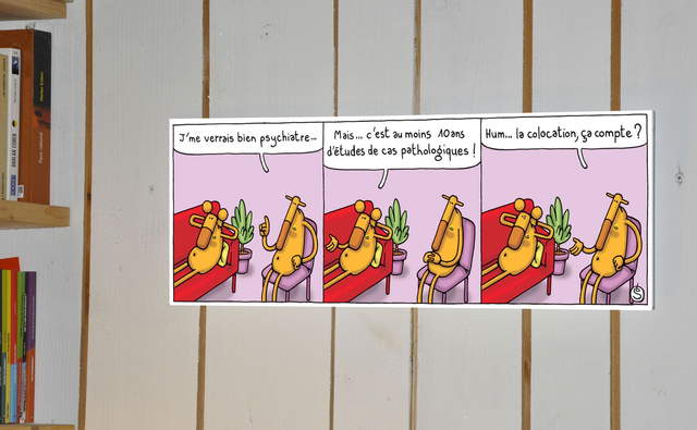 Je me verrais bien psy