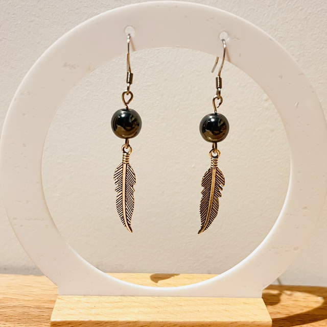 Plume d’Hématite - Pièce Unique 