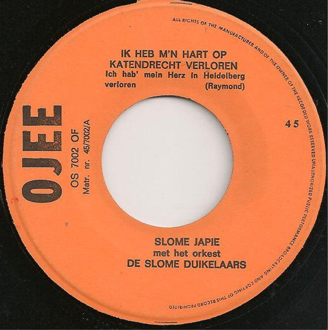 Slome Japie - Ik Heb Mijn Hart Op Katendrecht Verloren
