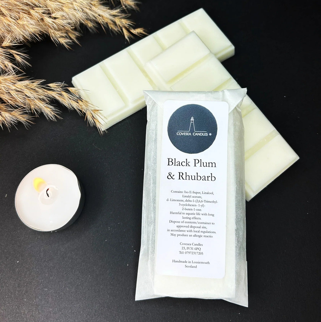 Black Plum &amp; Rhubarb Wax Melt