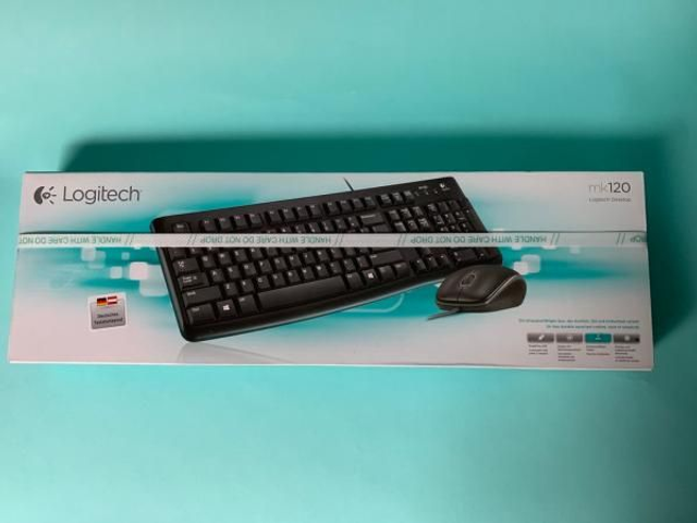 Logitech mk120 USB Tastatur+Maus