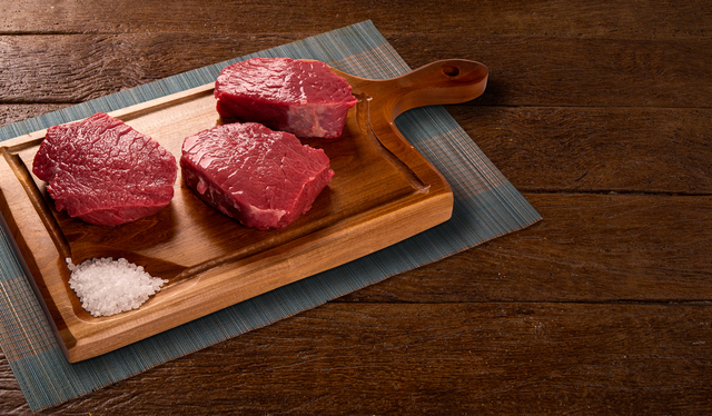 Beef Rump Heart Steak (£34.99 per kg) 2 per pack