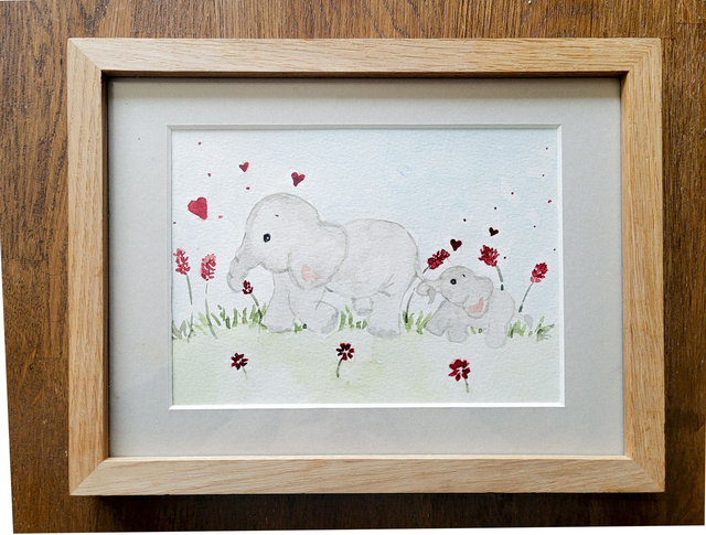 Les éléphants en balade