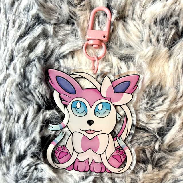 Sylveon Keychain