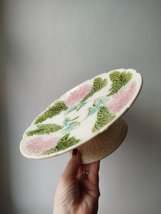 Compotier en barbotine 