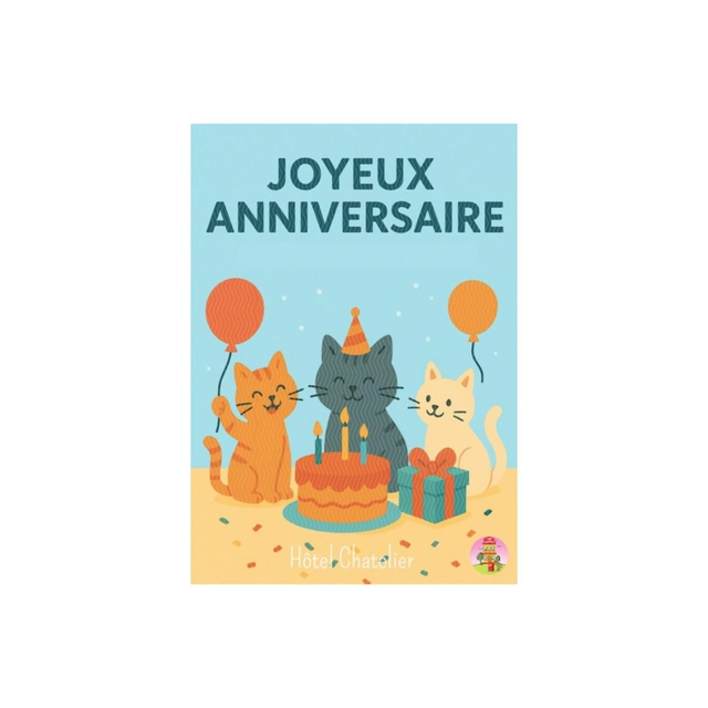 Carte postale - Joyeux anniversaire 
