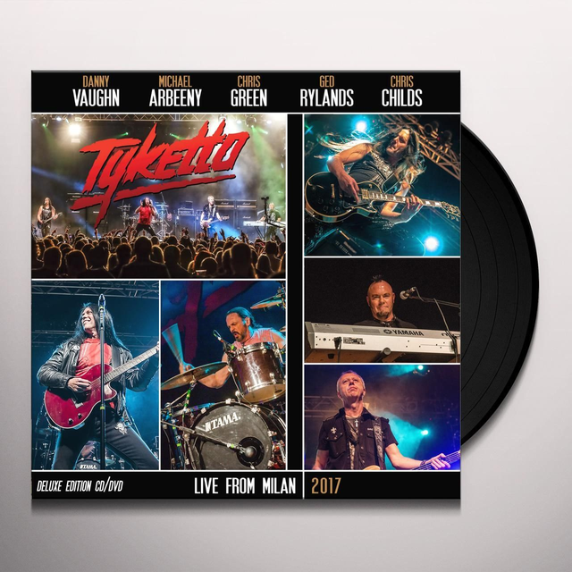 Tyketto, Live From Milan 2017 (Ltd.Gatefold Black Vinyl)