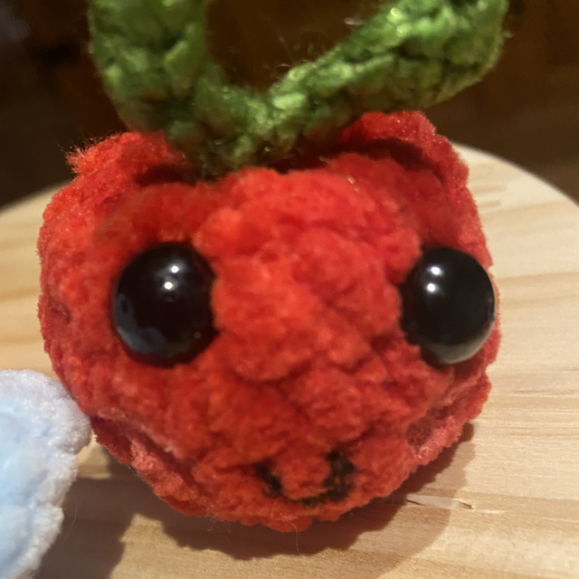 Teacher Apple Keychain 