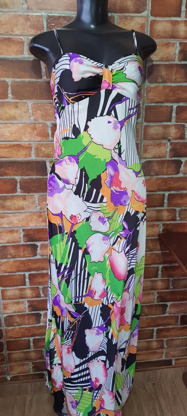 Vestido Longo Estampado