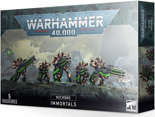 Games Workshop Immortals Necrons Warhammer 40K