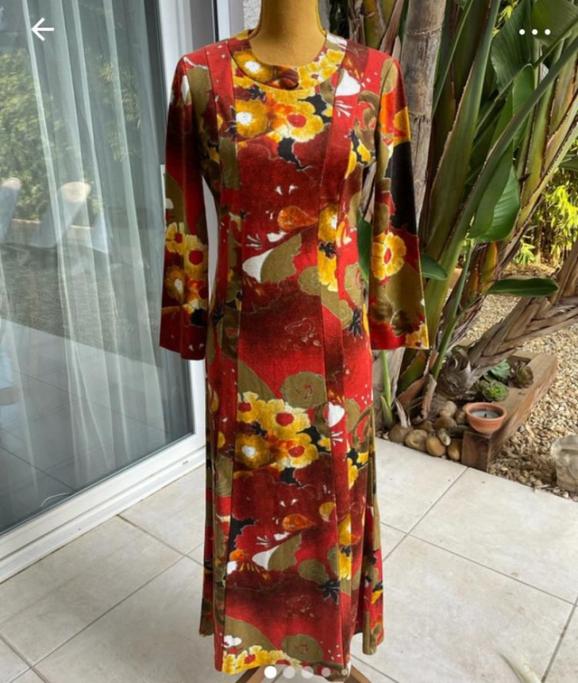 Robe vitos vintage rétro taille 38