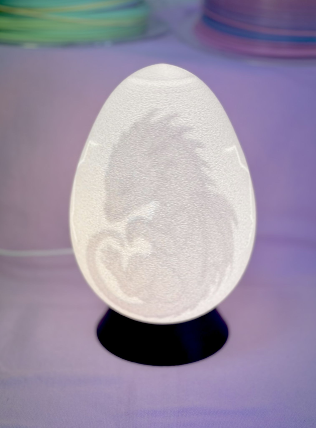 Lampe Oeuf dragon