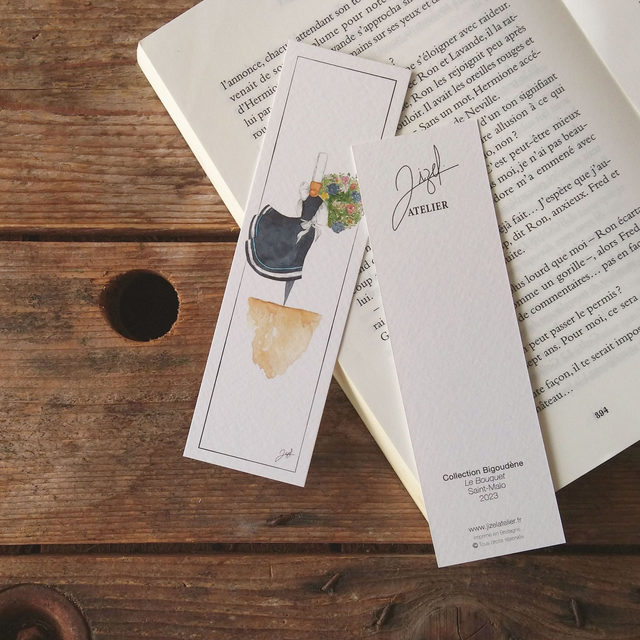 Marque-page - Bigoudène - Le Bouquet