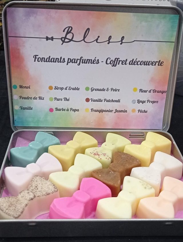 Coffret découverte de 12 fondants parfumés