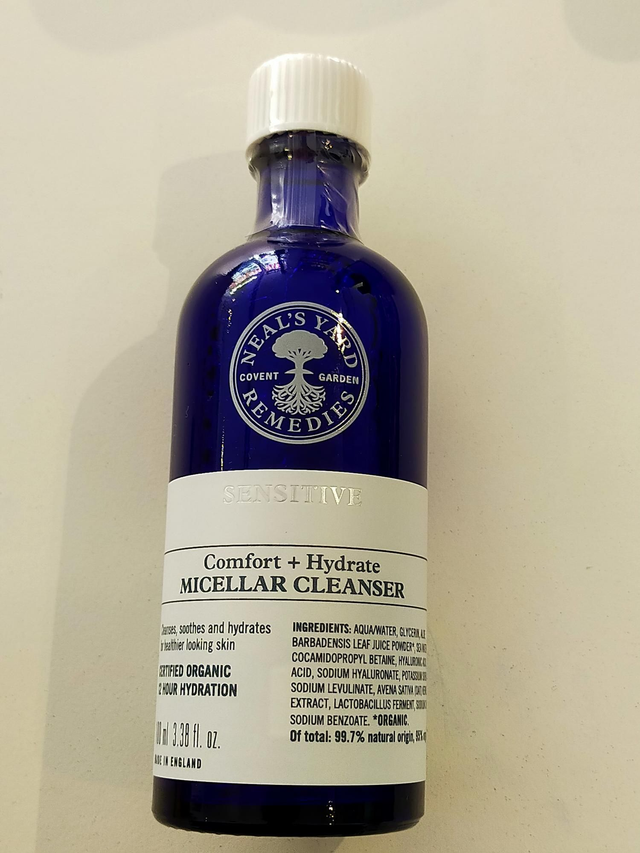 Sensitive Comfort &amp; Hydrate Micellar Cleanser 100ml Neal's Yard 1066GT