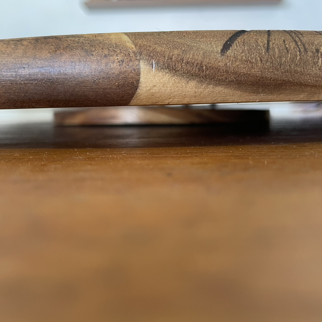 Plateau tournant en bois