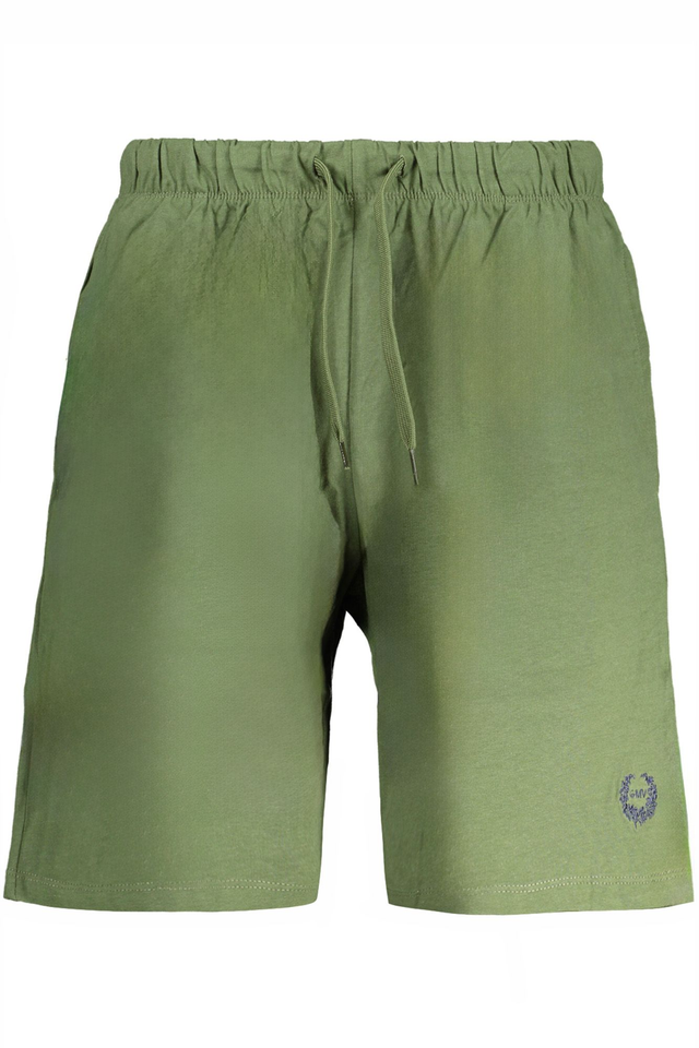 GIAN MARCO VENTURI PANTALONE SHORT UOMO VERDE