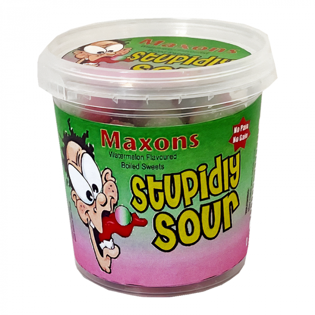 Maxons Stupidly Sour Watermelon Sweets 75g