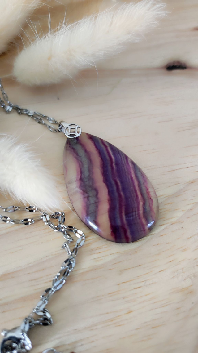 Pendentif Fluorite
