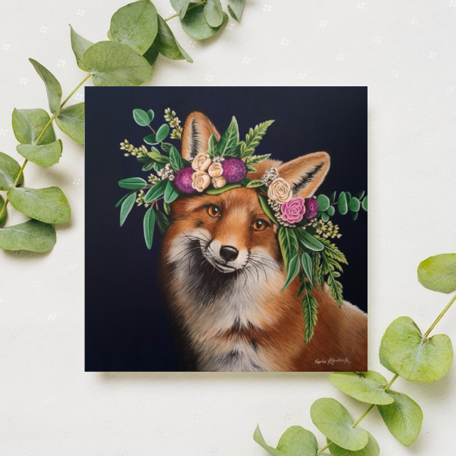‘Lady Ivy’ Greeting Card