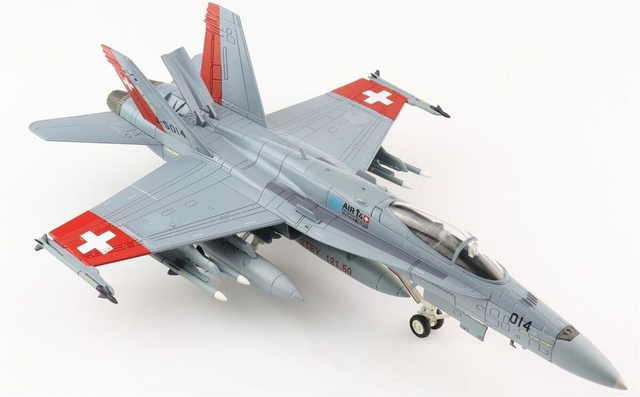 1/72 F/A-18C Hornet Swiss Air Force J-5014 "Air 14"