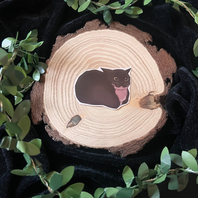 Sticker Gato // maxwell