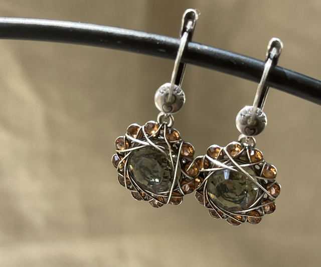 Ohrringe Anthrazit Konplott