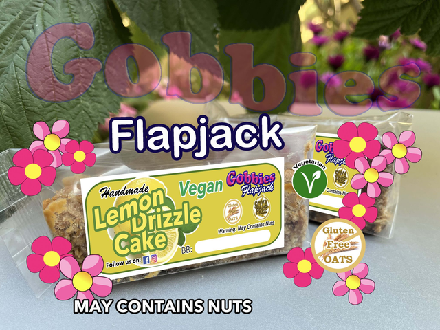 Flapjack Lemon Drizzle Cake 