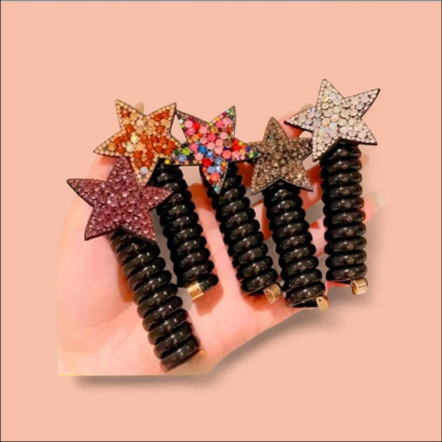 Star Spiral Hair Tie | Hair Accessories & Styling

