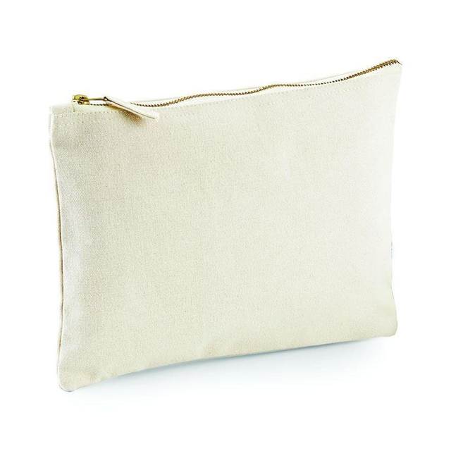 Trousse en toile 100% coton 20x11,5 cm (à personnaliser)