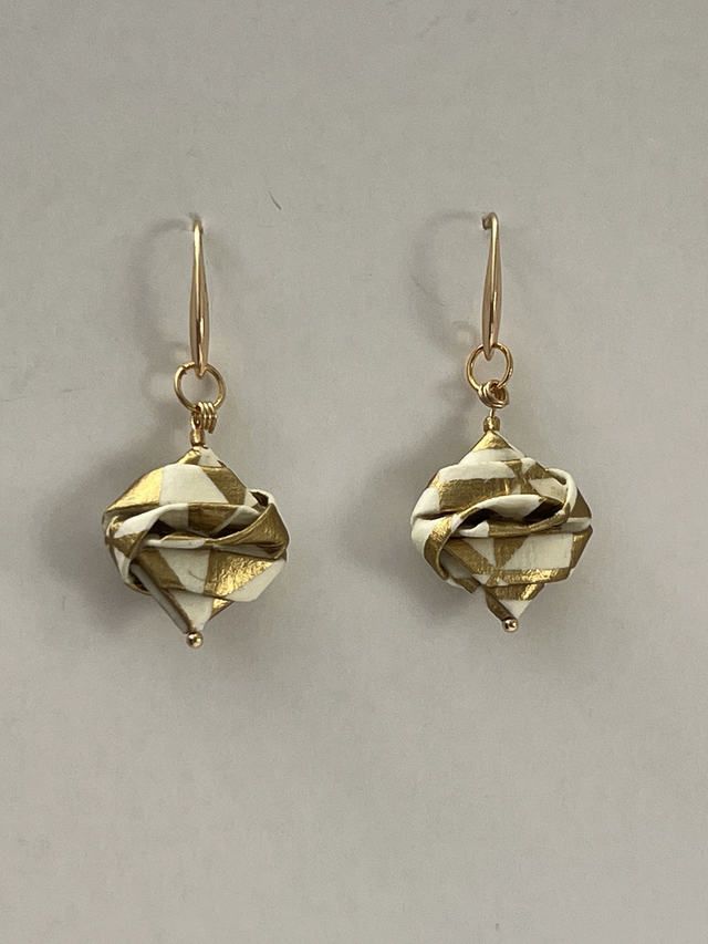 Boucles d'oreilles Origami Galadriel