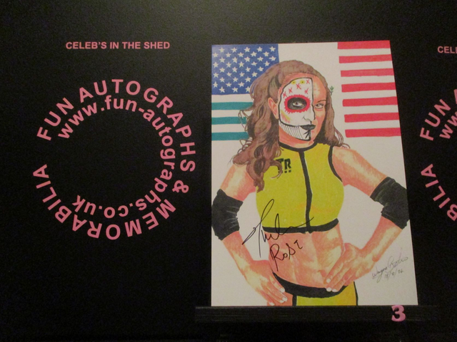 Thunder Rosa Limited Edition Signed A4 Portrait Drawing Print (3)